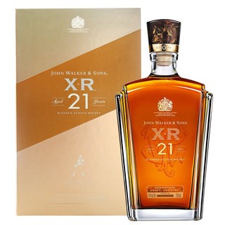 尊尼获加 珍选XR21年 苏格兰调配型威士忌 750ml 单瓶装