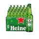 Heineken 喜力 啤酒 经典黄啤瓶装 330ml*24瓶