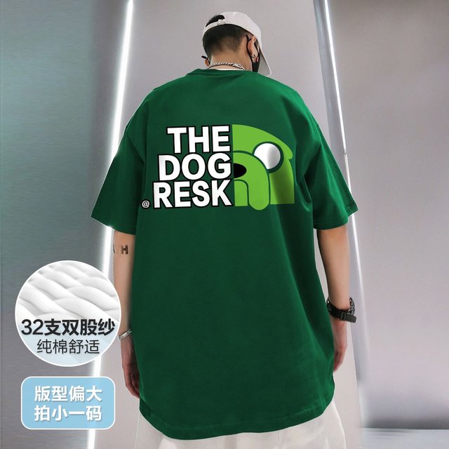 RESHAKE 后型格 男士短袖T恤 RK6Y73TXF31712