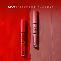 NYX 双头镜光唇釉#18 REBEL IN RED致命女人 3.4ml