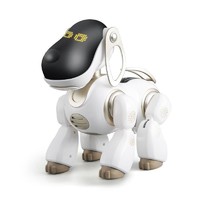 盈佳玩具 盈佳遥控电动玩具儿童智能机器狗触摸感应语音对话录音唱歌跳舞功能回答常识问题能与主人对话讲故事USB充电
