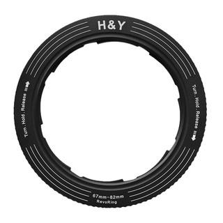 H&Y滤镜转接环 可调转接环 通用67-82mm镜头 一环多用 大转小 HY适用于佳能尼康富士索尼相机微单镜头
