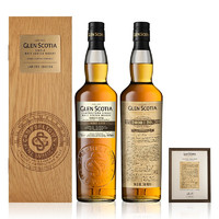 GLEN SCOTIA 格兰帝 罗曼湖 格兰帝手稿系列 苏格兰单一麦芽威士忌 洋酒700ml 手稿系列-伽利略