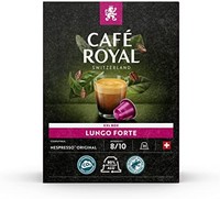 CAFE ROYAL 芮耀 Café Royal Lungo Forte Nespresso 兼容铝制咖啡包，0.198 kg