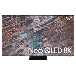 SAMSUNG 三星 75英寸 8K NEO QLED光量子点电视 QA75QN800AJXXZ（黑色）