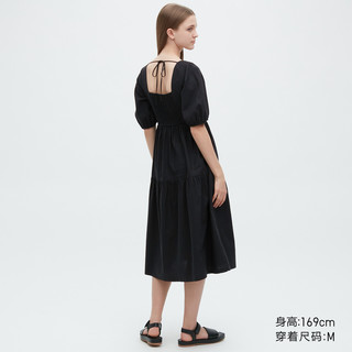 UNIQLO 优衣库 女士抽褶连衣裙 461802