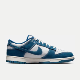 NIKE 耐克 Dunk Low Retro Se 男子运动板鞋 DV0834-101 山峰白/工业蓝 41