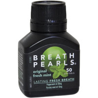 BREATH PEARLS 本草清新口气胶囊 薄荷香型 50粒