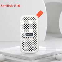 SanDisk 閃迪 移動固態硬盤（E30）多彩硅膠保護套（大地灰）