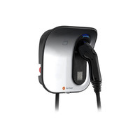 Star Charge 星星充电 新能源弯月7kW家用充电桩特斯拉model比亚迪理想小鹏交流 银色-壁挂款