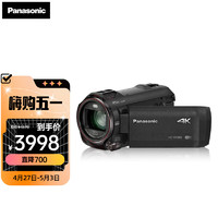 Panasonic 松下 HC-VX980摄像机 家用高清4K便携手持DV 婚庆旅拍会议直播数码摄影录影录像机