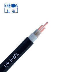 仁达 电线电缆YJV 3*4平方 3芯国标铜芯电缆全项保检 1米