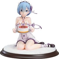 KADOKAWA 角川书店 Re:Zero-Starting Life in Another World：Rem（生日蛋糕版本）1:7 比例，Pvc 模型