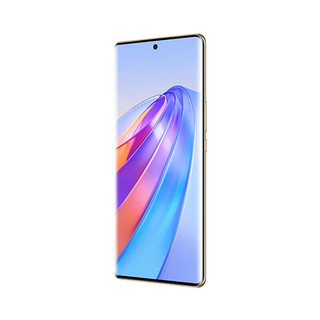 HONOR 荣耀X40 120Hz OLED硬核曲屏 5100mAh 快充大电池 7.9mm轻薄设计 5G手机 12GB+256GB 琥珀星光