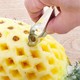 削菠萝甘蔗专用刀不锈钢水果刀切菠萝刀去眼夹子工具水果挖眼神器