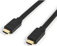 StarTech.com，4K HDMI 线缆 - 高级高速 HDMI 线缆，带以太网 - 4K 60Hz - HDMI 2.0 线缆 - 短 HDMI 电缆