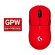 有券的上：logitech 罗技 G PRO WIRELESS 一代 无线鼠标 25600DPI 中国红贴纸