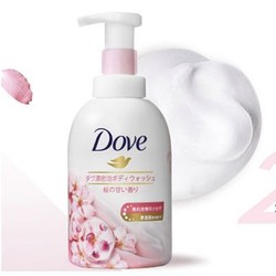 Dove 多芬 浓密沐浴泡泡 櫻花甜香 400ml+赠磨砂膏 20g