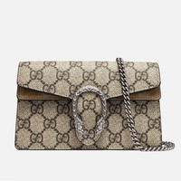 GUCCI 古驰 DIONYSUS系列 女士GG Supreme帆布超迷你手袋 476432