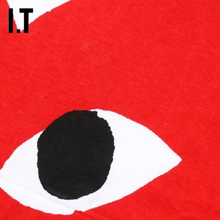 IT CDG PLAY COMME des GARCONS川久保玲 男装短袖T恤春夏休闲