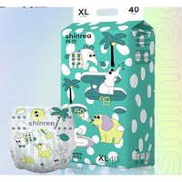 PLUS会员：shinrea 爽然 婴儿纸尿裤 XL40片