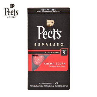 Peet's COFFEE 醇黑奶香 咖啡胶囊