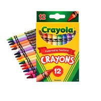 Crayola 绘儿乐 3013 可水洗蜡笔 12色