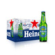 88VIP：Heineken 喜力 啤酒0.03度330ml*24瓶/箱荷兰原装进口