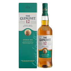 THE GLENLIVET 格兰威特 12年 单一麦芽 苏格兰威士忌 700ml 礼盒装