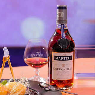 MARTELL 马爹利 蓝带XO级 干邑 洋酒  法国进口 送礼佳选 蓝带500ml 双支装