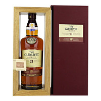 格兰威特21年典藏 43度 700ml单一麦芽威士忌 苏格兰进口洋酒 （Glenlivet）