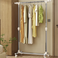 HOME ORGANIZER 溢彩年华 YCC2070-WH 落地晾衣架 145*160cm 典雅白