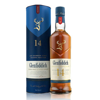 格兰菲迪（GLENFIDDICH）12年15年18年苏格兰达夫镇 威士忌 洋酒 14年700ml