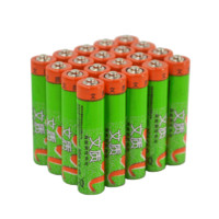 文质（EVERLAST） 文质碳性电池20粒装电子秤遥控器玩具闹钟适用 碳性7号20粒