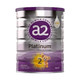 a2 艾尔 婴儿配方奶粉 含天然A2蛋白质紫白金版900g/罐 新西兰原装进口 2段