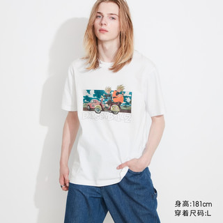UNIQLO 优衣库 男女装(UT)DRAGON BALL印花T恤短袖 龙珠沙鲁篇 463102