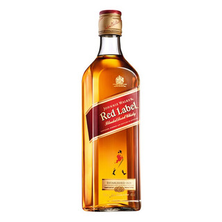 尊尼获加 红牌红方 调配型苏格兰威士忌 700ml 单瓶装