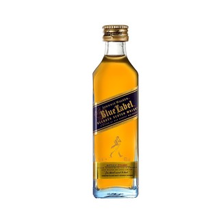 宝树行 尊尼获加（JOHNNIE WALKER）蓝牌50ml小酒版 调配型威士忌 苏格兰原装进口洋酒