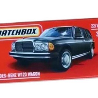 MATCHBOX 22/100 MERCEDES-BENZ W123 WAGON 车类模型