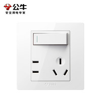 BULL 公牛 G31E333 一开单控五孔插座