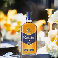 百龄坛 Ballantine`s）融盛洋酒12年特醇威士忌 1000ml