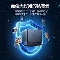 UGREEN 绿联 私有云DX4600 8G版 16T四盘位