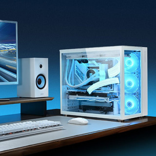 极途 13代i5 i7 i9 / RTX4070 电竞游戏水冷台式电脑主机整机DIY组装电脑 i5 13400+4070配置一