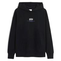 Gap 盖璞 碳素软磨系列 男士连帽卫衣 448293 黑色 M