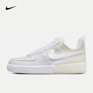 移动端：NIKE 耐克 男子空军一号运动鞋 AIR FORCE 1 REACT AF1 DM0573-100 42.5