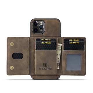 帕洛达 适用于手机套卡包分体皮套手机壳 组合卡其色 iPhone XR