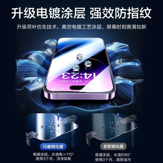 SMARTDEVIL 闪魔 iPhone14Pro 钢化膜 两片装