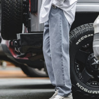 马登 男士牛仔长裤