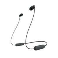 PLUS会员：SONY 索尼 WI-C100 入耳颈挂式无线蓝牙耳机