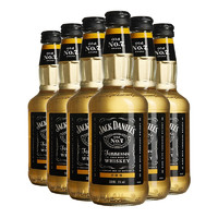 杰克丹尼（Jack Daniels）威士忌预调酒柠檬味 330ml*6瓶 礼盒装